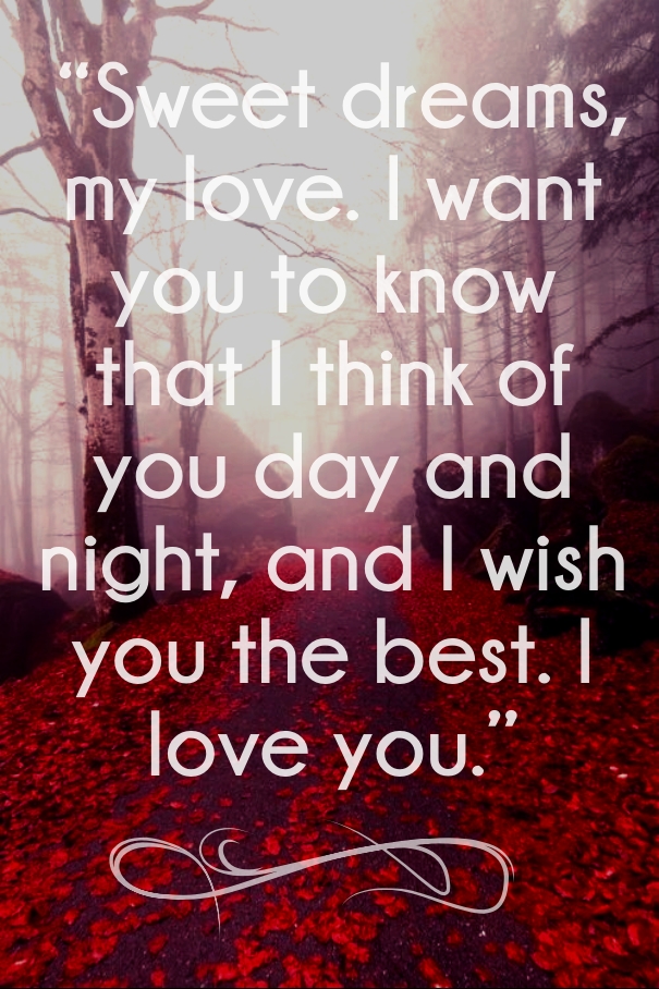 Sweet Dreams My Love Quotes for Her & Him