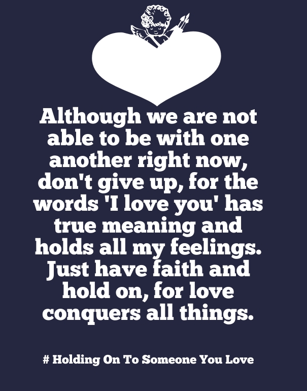 NEVER GIVE UP ON LOVE Quotes Like Success