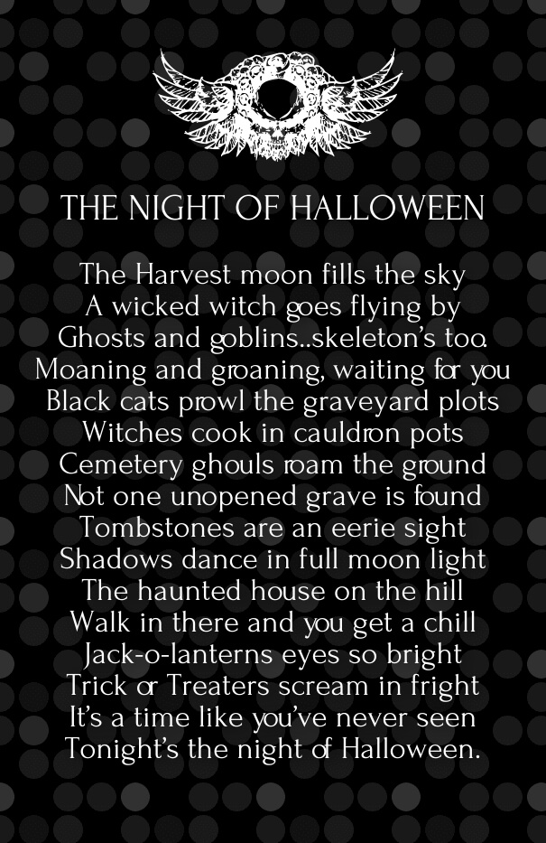 Top 20 Halloween Love Poems that Rhyme and Scary