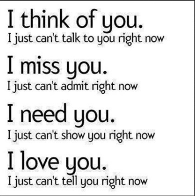I Miss You I Think You I Love You Best Quote