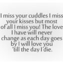 30 Romantic I Miss You Love Quotes and Captions for Him and Her - Love ...