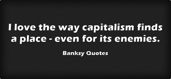 Banksy Quotes on Advertising