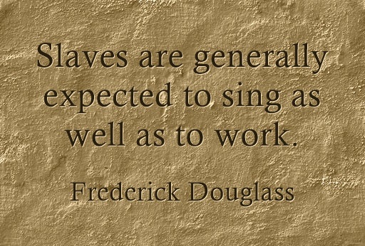 Frederick Douglass Quote about Slavery in his narrative of life