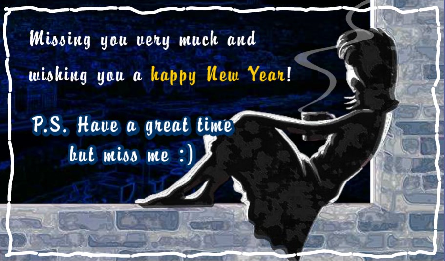 New Year Romantic Wishes For Boyfriend Miss You