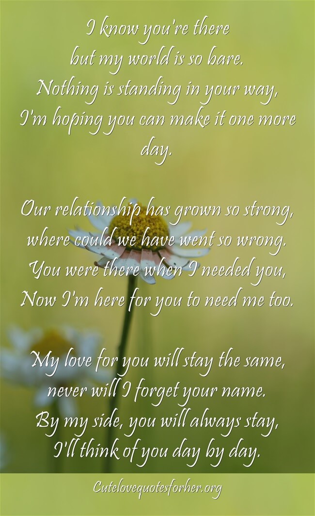 Love Poems for your Girlfriend that will Make Her Cry   Love Quotes