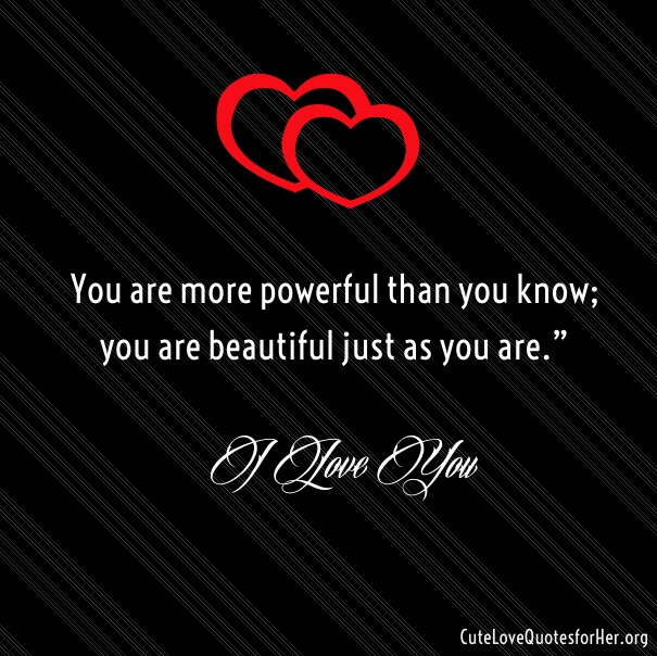 you're beautiful love quotes