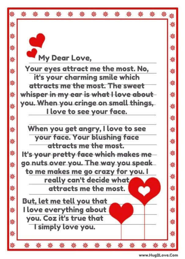 love letters for him images