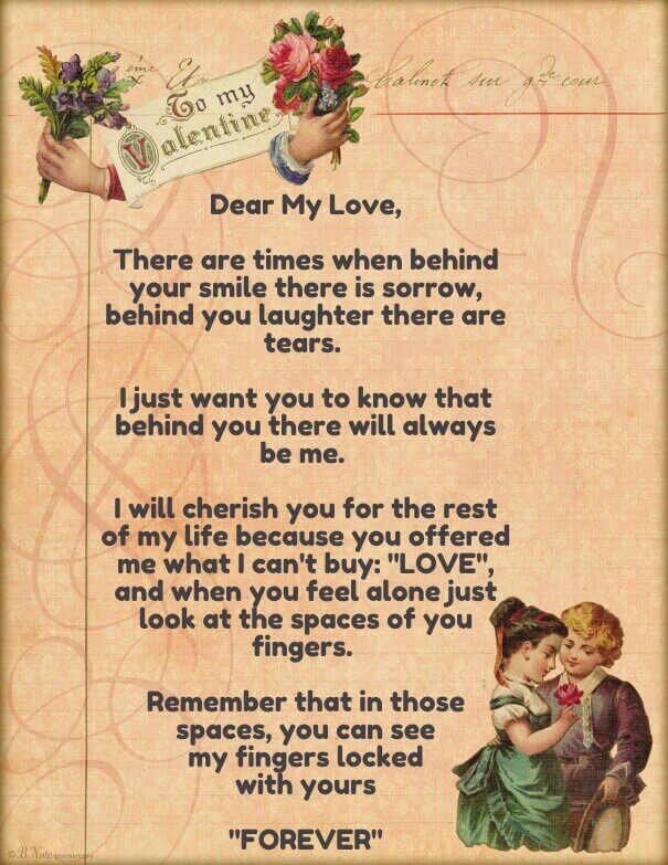 Letters to him sad A Letter