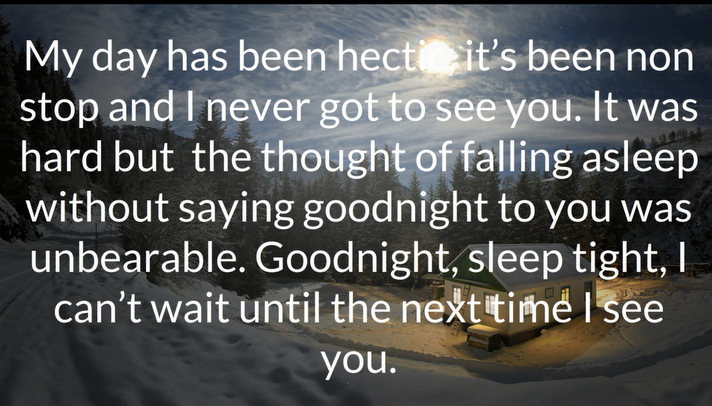 goodnight quotes