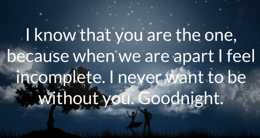 I love you good night quotes