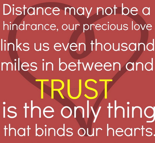 long distance love story in quote