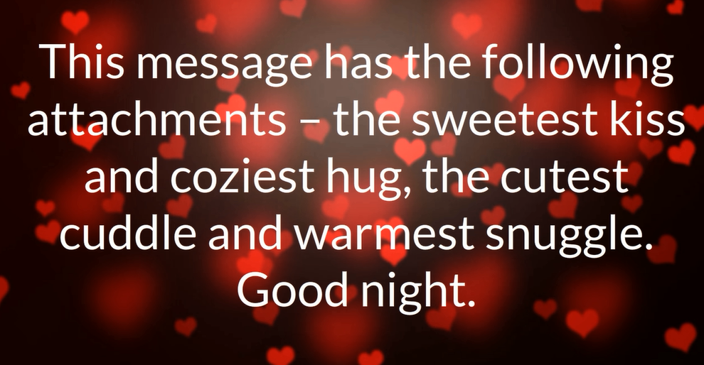 Good Night Wish Message Love Quote