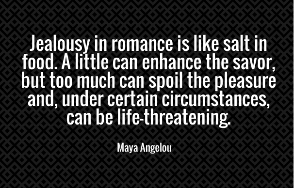 Jealousy in Love quotes and saying with romance