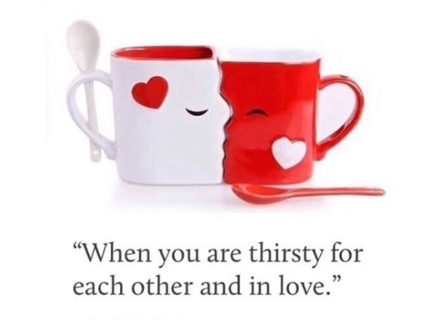 Love Mugs For Her Him Kiss Love Quote