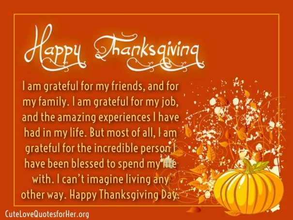 thankful quotes thanksgiving day love