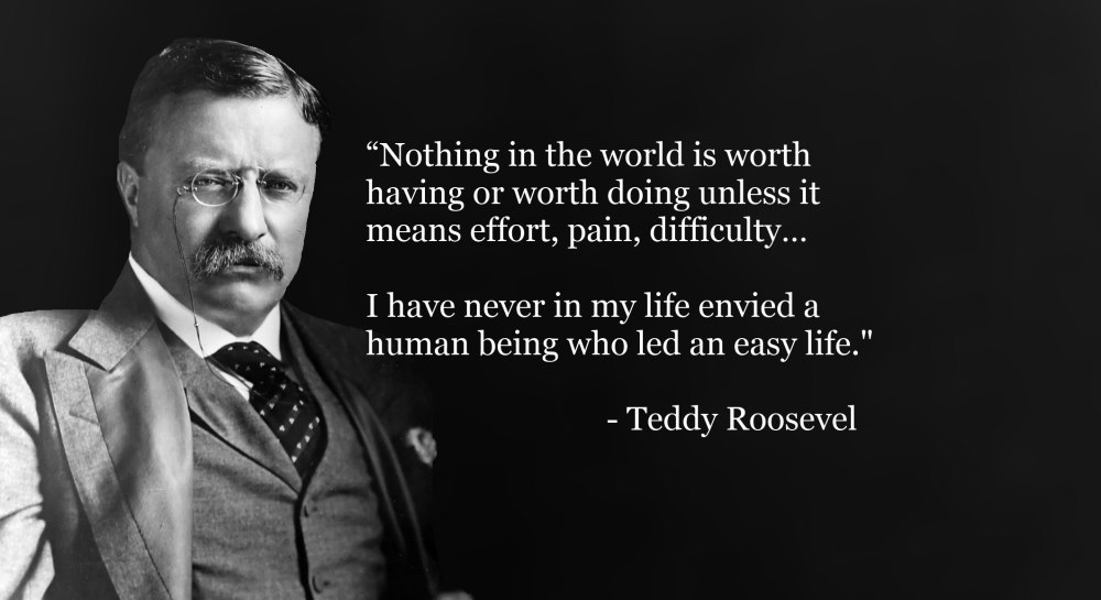 Quotes of Teddy Roosevelt with photos
