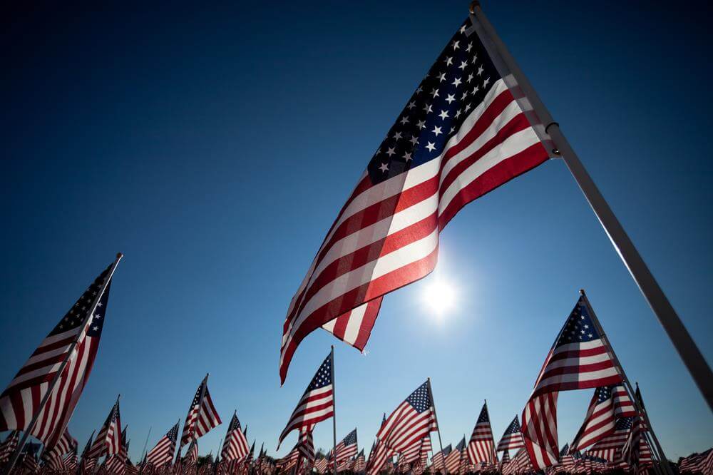 Memorial Day American Flag HD Picture Free