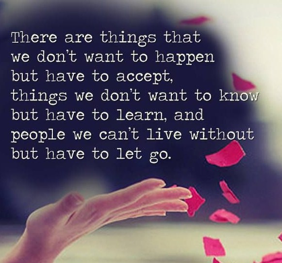 inspirational quotes about love and letting go