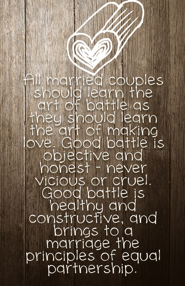 married couples love quotes who fight each other