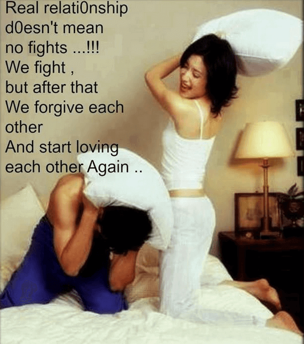 Love Quotes and Real Facts for Couples that Fight