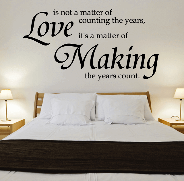 wall decal love quotes for bedroom