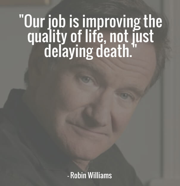 Robin williams death quotes