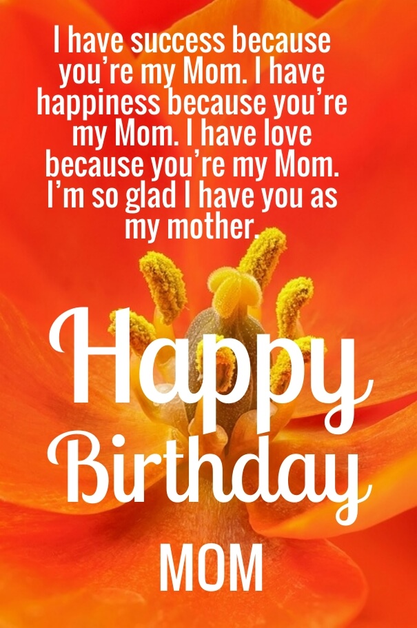 happy birthday mom card quotes