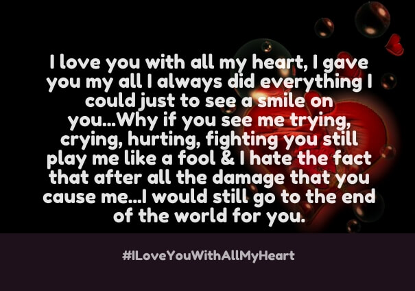 i still love you with all my heart quotes