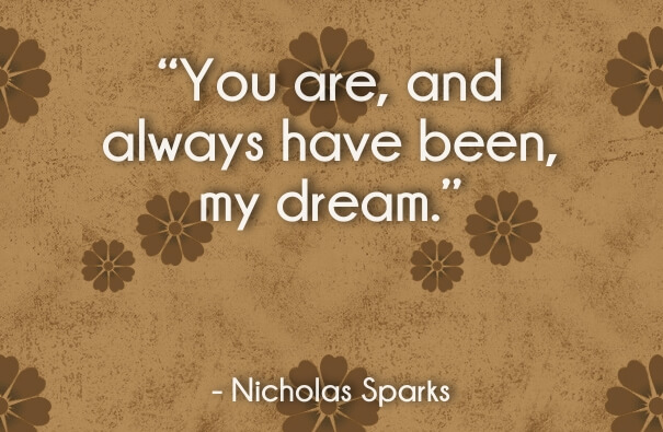 romantic lines from nicholas sparks