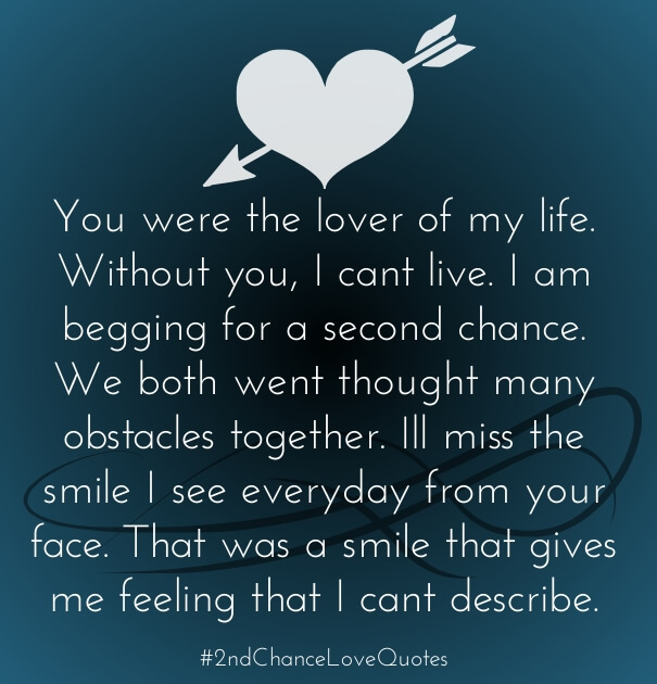second chance at love quotes