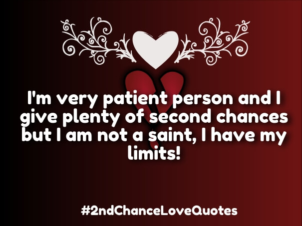second chance love quotes sayings for him