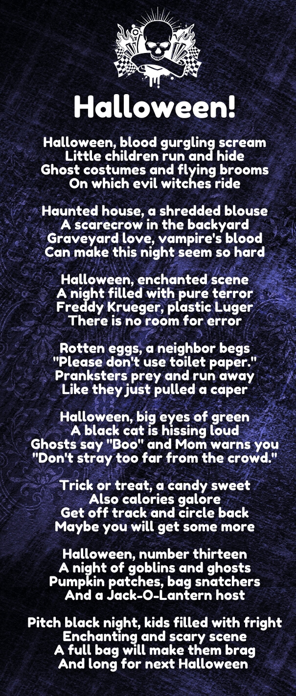 halloween love poems