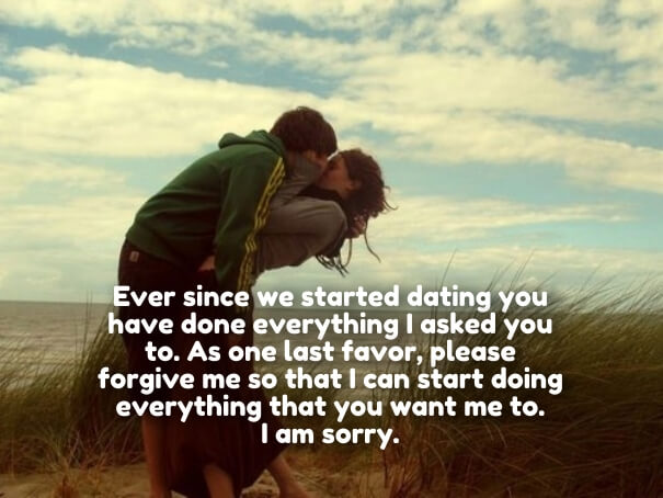I'm Sorry Love Quotes for Her