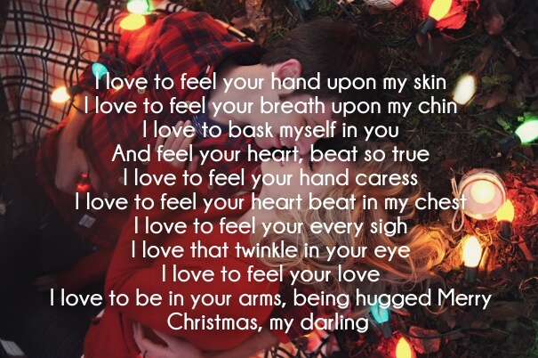 25 Merry Christmas Love Poems for Her and Him