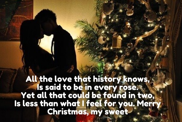 25 Merry Christmas Love Poems for Her and Him