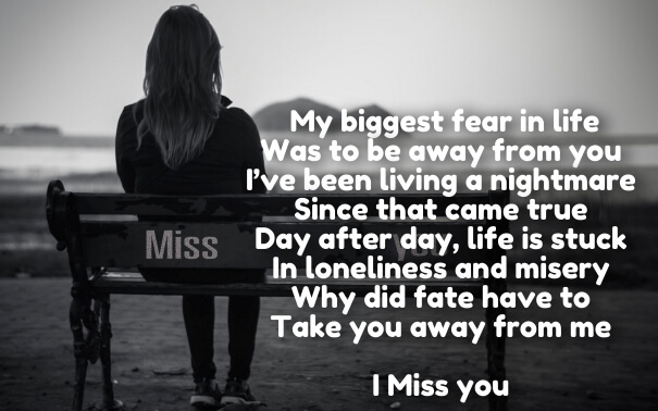 30 I Miss You Love Poems For Her And Him 2023 Emotional 