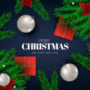 30 Merry Christmas and Happy New Year 2022 Greeting Card Images