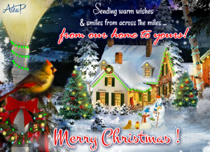 30 Merry Christmas and Happy New Year 2022 Greeting Card Images