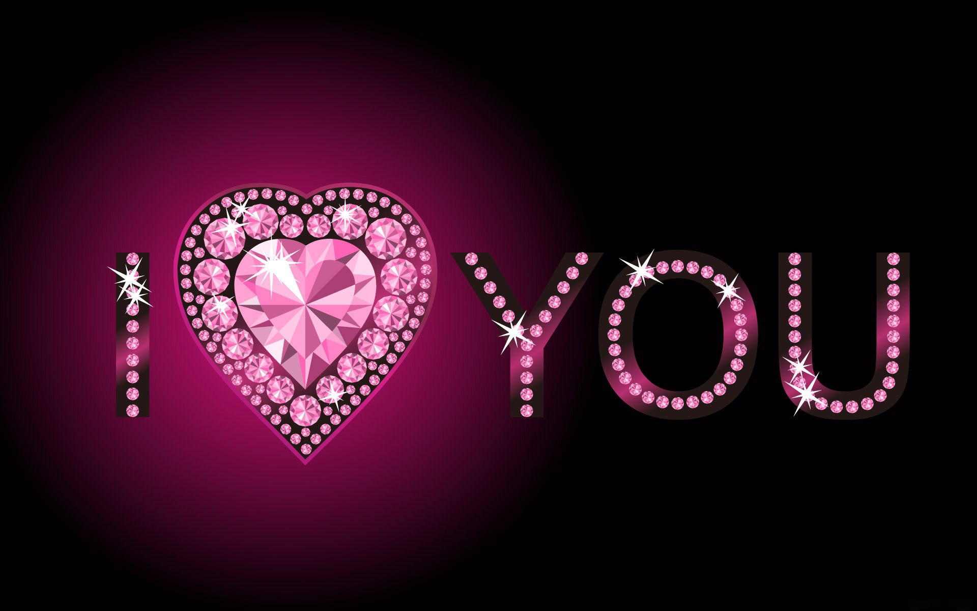 Valentines day Facebook banner image I love you
