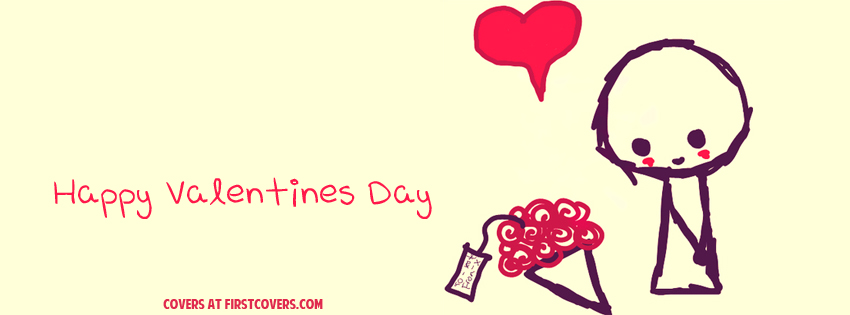 Valentines day heart love Facebook covers