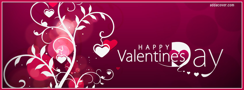 happy valentines day facebook timeline cover