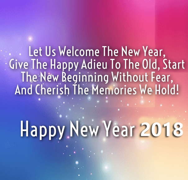 Top 20 Happy New Year 2018 Images and Love Quotes for Her / Him