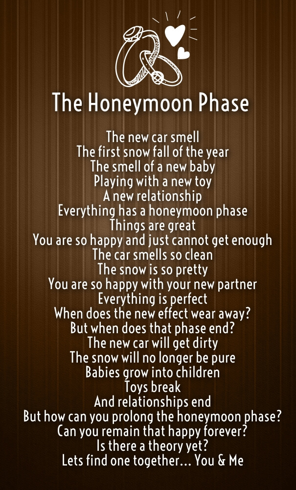 Cute honeymoon poem