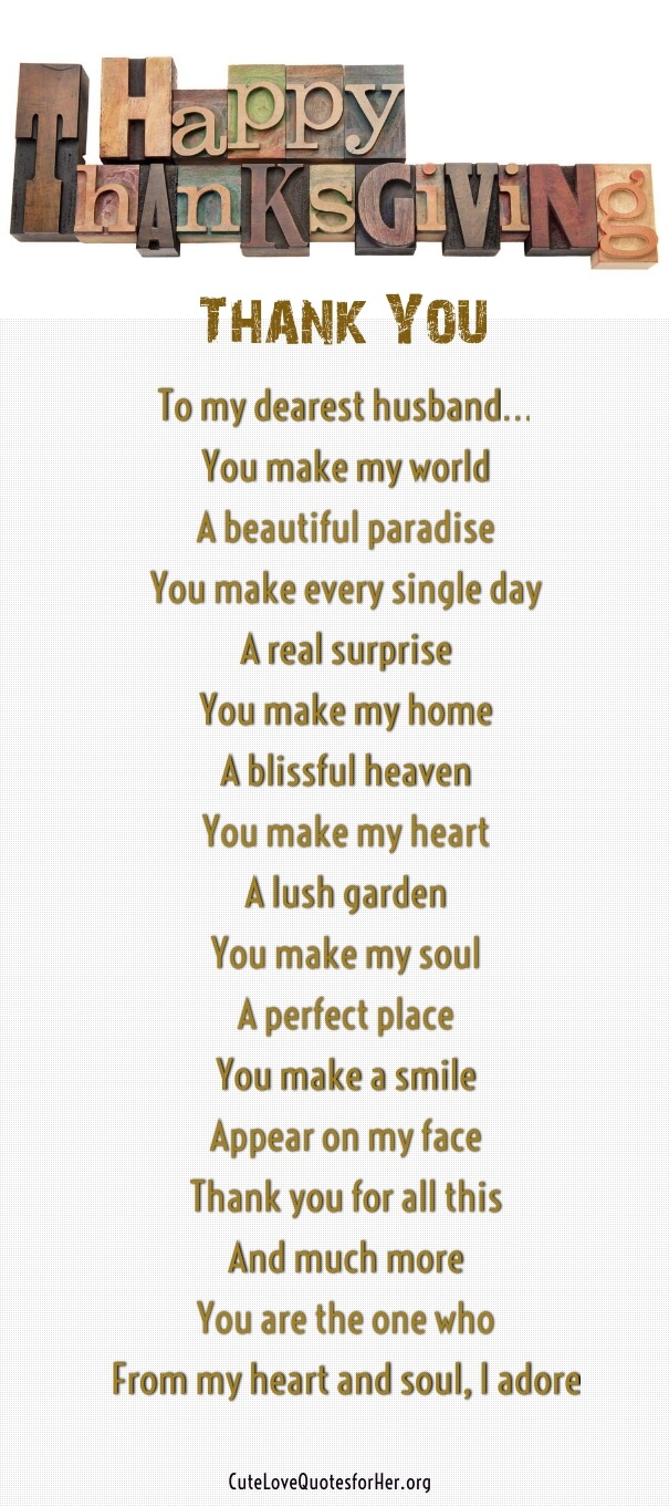 For religious husband poems love 34 Cute