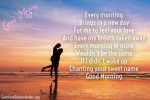 30 Beautiful Good Morning Love Poems for Her and Him