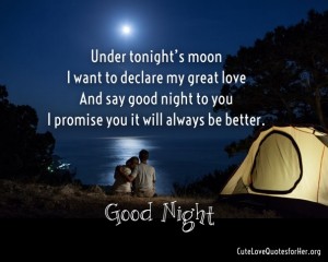 Read more about the article Good Night Love Poems for Her and Him with Romantic Images