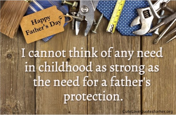 Happy Fathers Day Quotes For Strong Dad