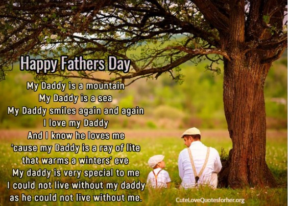 Father Day Poems From Son
