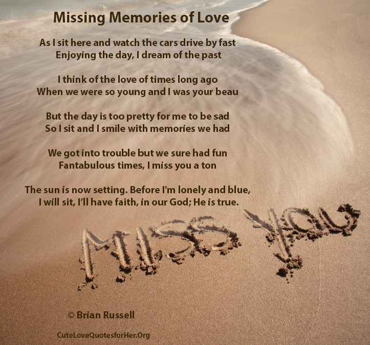New Miss You Poetry
