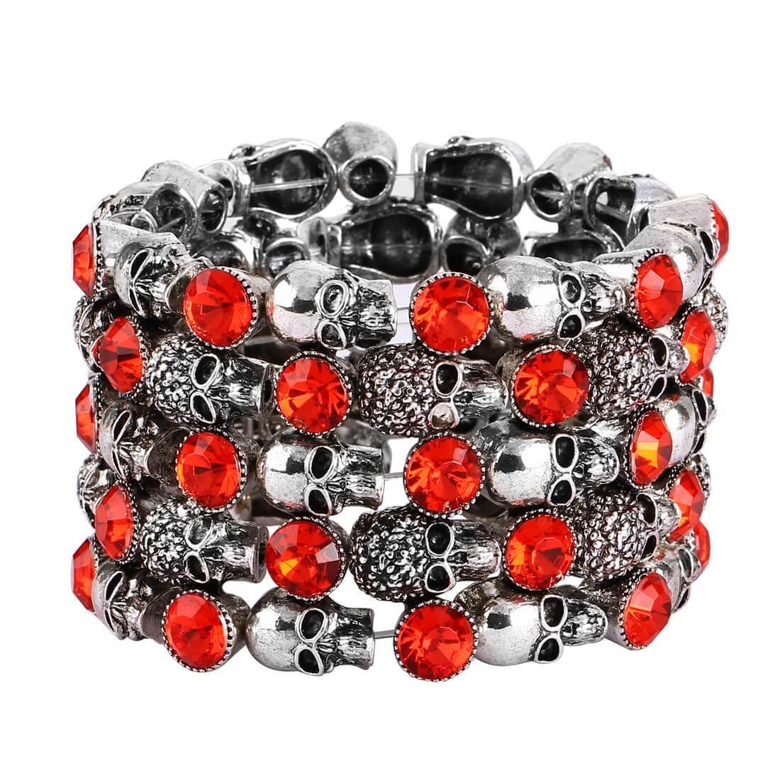 Skull Bangles For Her Halloween Gift Ideas GF